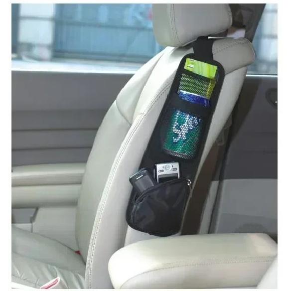 New Car Vehicle Seat Side Pocket Pouch Organizer Storage Bag Bottle Holder Car Stowing Tidying Interior Accessories