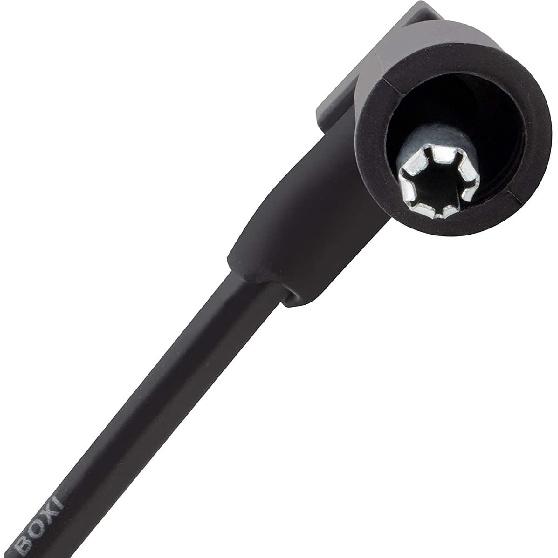 Set of 4 Ignition Spark Plug Cable Wire Set for Hyundai 96-12 Elantra/ 97-08 Tiburon/ 05-08 Tucson, for Kia 10-11 Soul/ 04-09 Spectra/ 05-09 Spetra5/