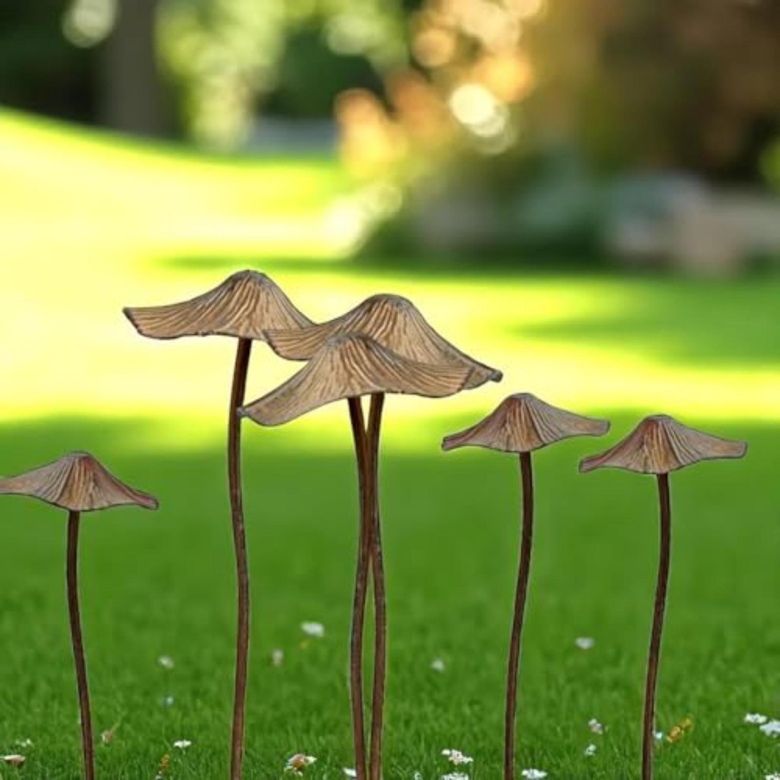 

6 шт. Домашние украшения-орнаменты для двора из кованого железа one size