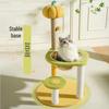 Fandou Pumpkin Cat Climbing Frame with Space Capsule Bed