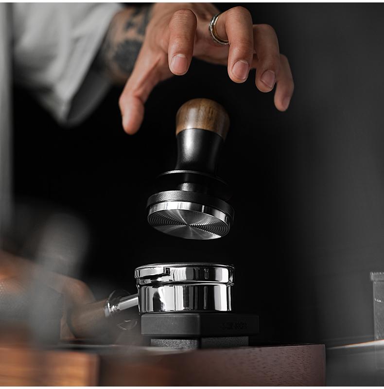 MHW-3BOMBER 30lb Constant Pressure Coffee Tamper 53.35mm  58.5mm Espresso Flat Tampers Loaded Barista espresso accessories Tool