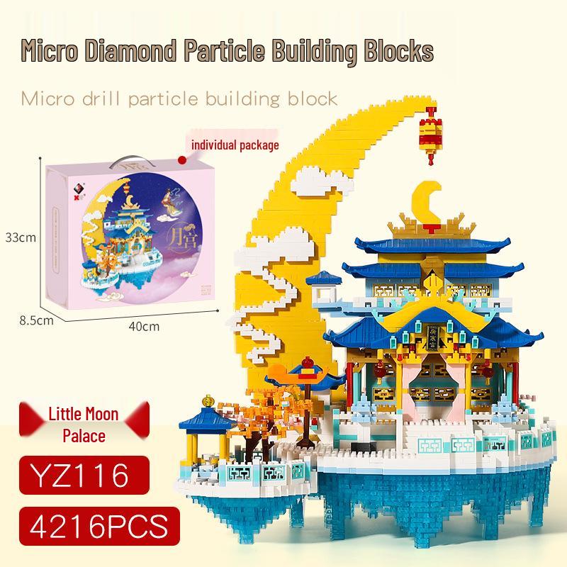 

Гуанханьский дворец Архитектурная модель Конструктор – Лунный дворец Сборочный комплект