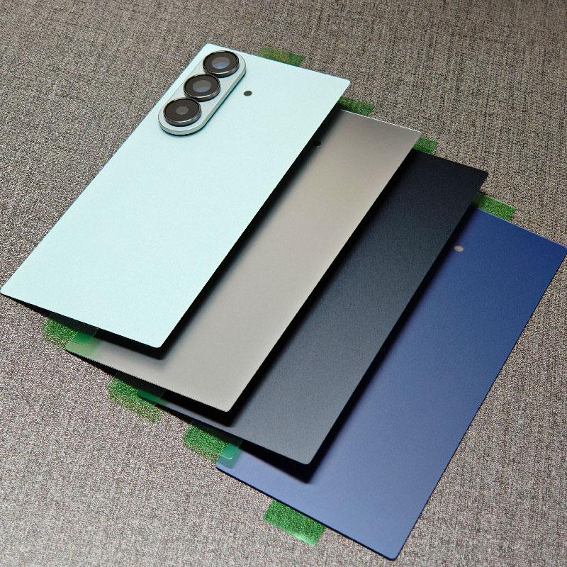 For Samsung Galaxy Z Fold 7 Fold7 Back Battery Cover Glass Rear Door Housing Cover Replacement With Camera Lens for fold7 F966B