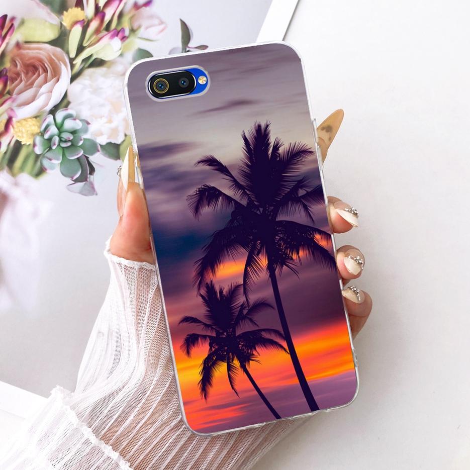 

For Realme C2 Case RMX1941 Cute Lion Fashion Painted Cover Soft Silicone Phone Case For Oppo A1k CPH1923 OppoA1k RealmeC2 Fundas Oppo A1k
