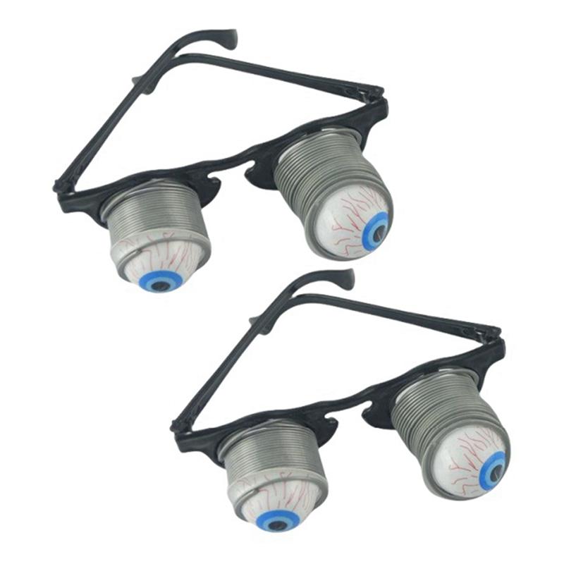 М-Современный-Хэллоуин Выскакивающие Глаза Выпадающий Глазной Яблок Очки Ужасы Маскарад Страшные Глаза Очки Розыгрыш Шутка