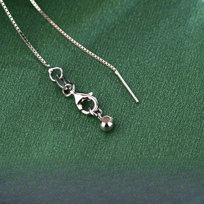 Halsband i bambu, Kopparmynt, Etnisk stil, Nyckelbenskedja, Lätt lyxkänsla, Vit jademärg