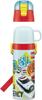 Skater Stainless Steel Water 470ml or 430ml Tomica 23 and Insulated and Cold Water Cute Sports Bottle for Boys and Kids' Bottle, 2-Way Design, (Direct