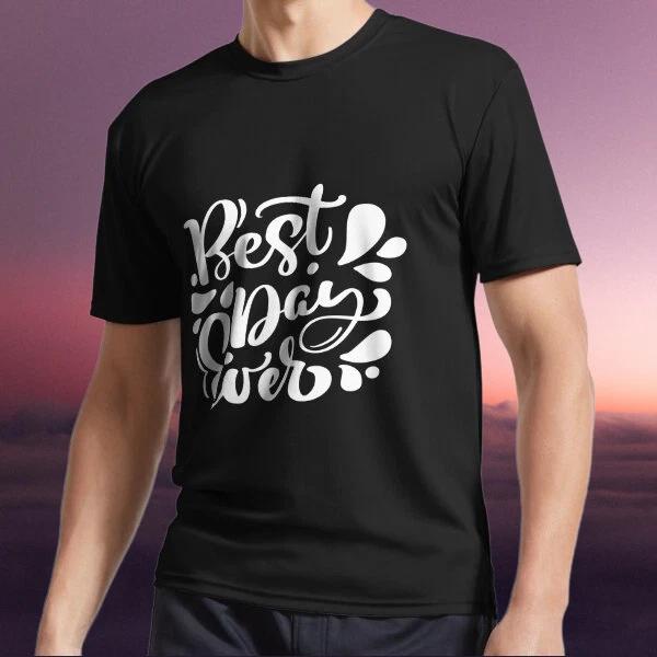 

New Shirt Best Day Ever Active Logo T-Shirt Funny Size S to 5XL M