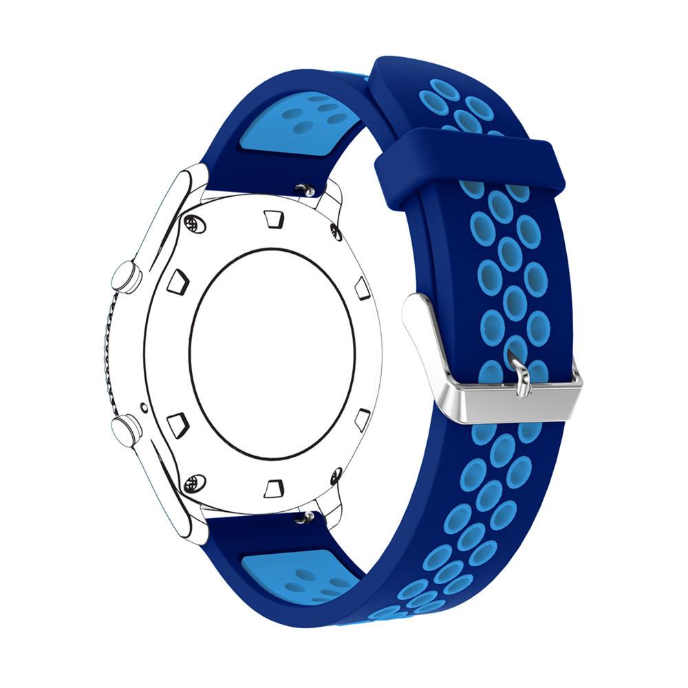 hole circular Silicone Watch for Samsung Galaxy Watch 46mm version Watch Replacement Bracelet Band Strap for SM-R800 Top Quality