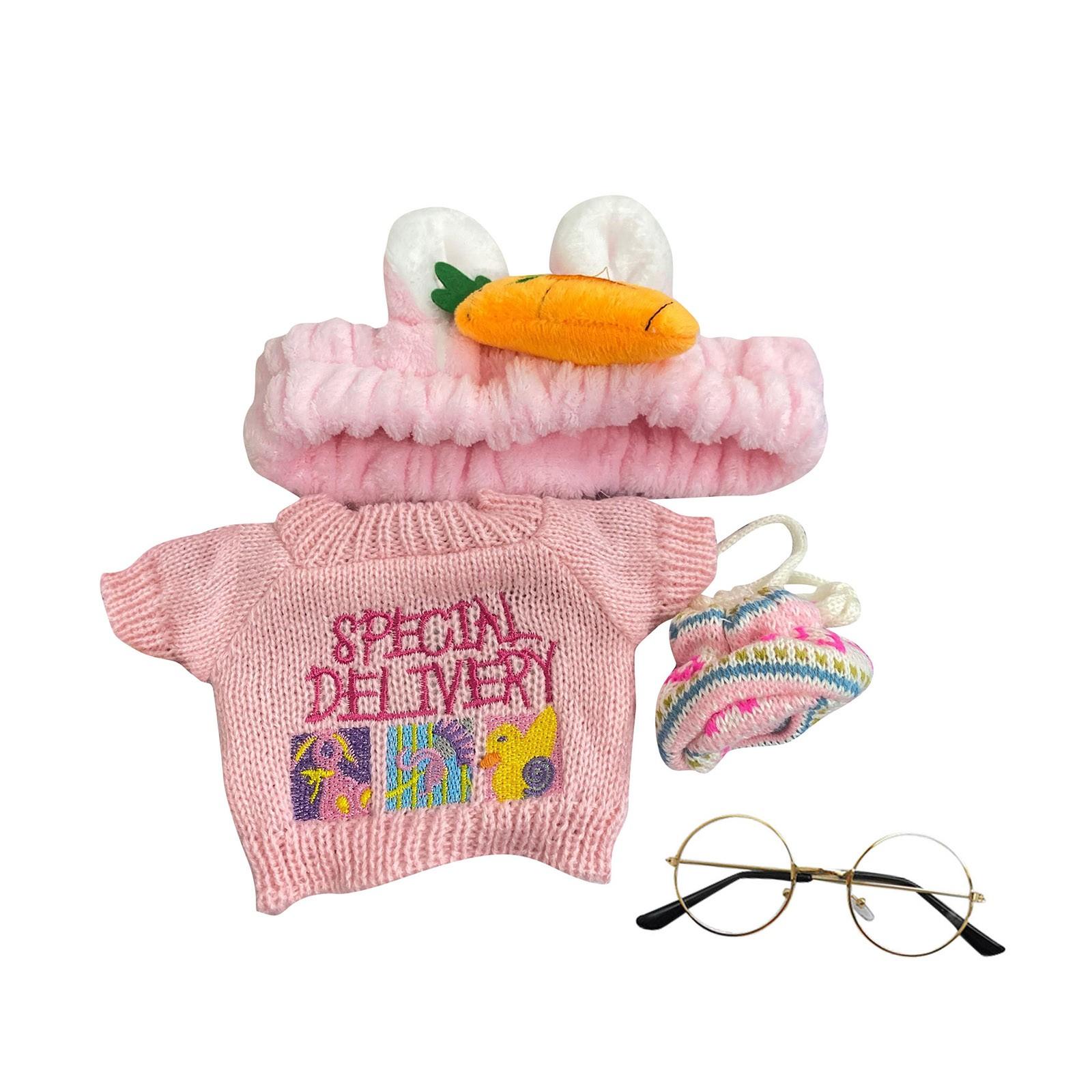 

Аксессуары для кукол 30 см, плюшевая кукольная одежда, кукольная одежда, съемная одежда для плюшевых игрушек B