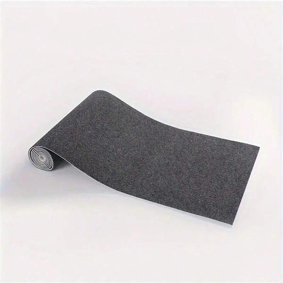 Самоклеящийся рулонный нескользящий ковер с клеем, коврик для ступеней, когтеточка для кошек, коврик для резки, коврик для ног 30*150cm темно-серого