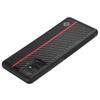 LC.IMEEKE For Samsung Galaxy A51 4G SM-A515 Slim-Fit Phone Cover Carbon Fiber Texture PU Leather+TPU+EVA Shell