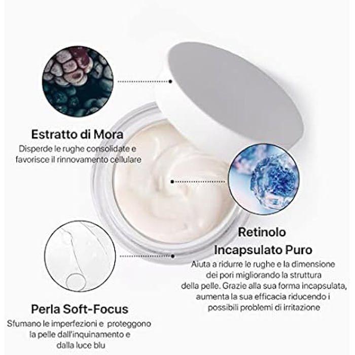 Crème - LA CABINE - PURE RETINOL - 50 ML - Hypoallergénique - Anti-pollution - Réduction Des Rides