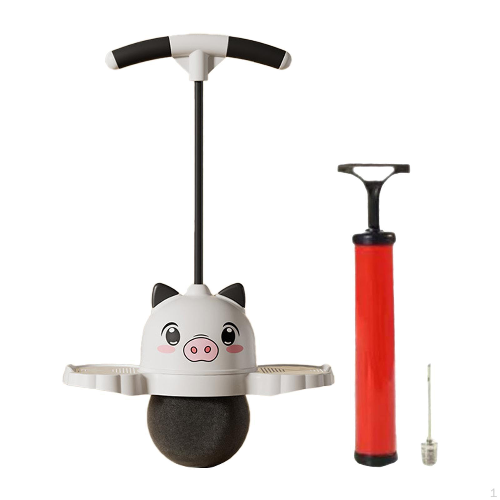 

Мяч-прыгун Pogo, подпрыгивающий, балансирующая доска, забавная палка для спортивного тела чёрный