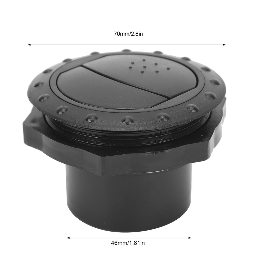 Auto   Klimaanlagen-Auslass-Belüftungsgitter-Reglerknopf   Rund   Wartung für Wohnmobile, Busse, Boote