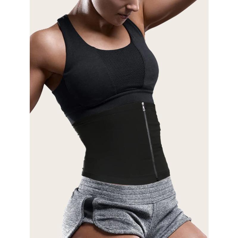 

Тренажер для талии для женщин Shaper Sauna Sweat Belt Trimmer Silver S