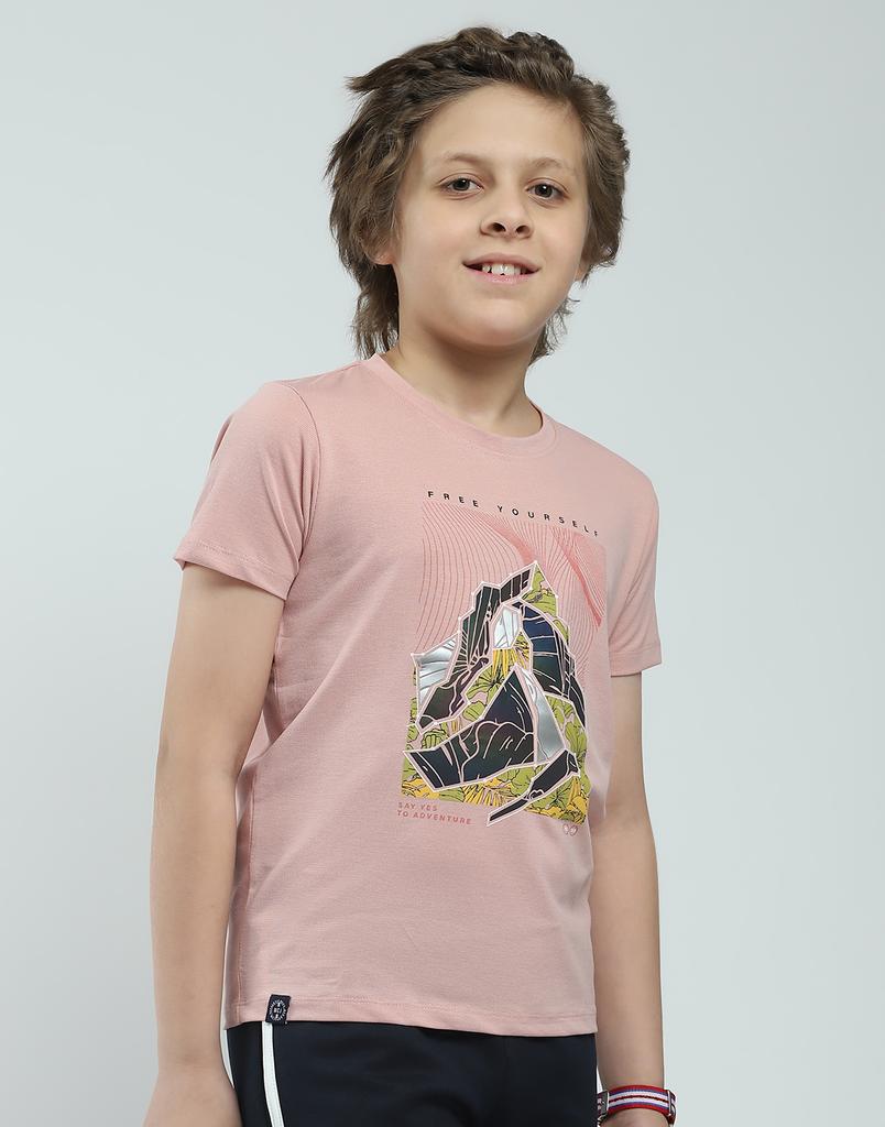 Monte Carlo Boys Printed Round Neck T-Shirt