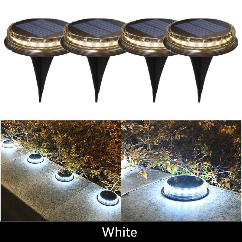 Solar Underground Light Outdoor Garden Solar Light Waterproof LEDUnderground Light For Garden Lawn Courtyard Decorative Lighting