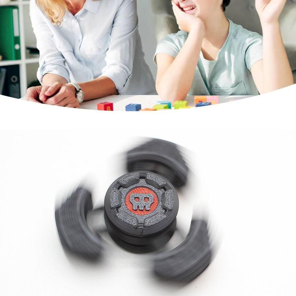 Slider Combo Fingertip Gyro Toys Spinning 3D Gyroscope 3D Printed Fidget Spinner  Christmas Gifts