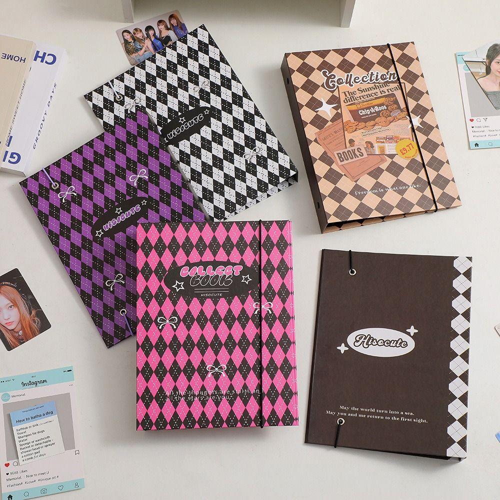 Loose Leaf A5 Binder Photocard Holder Album Cover Idol Card Collect Book Collection Around Idols