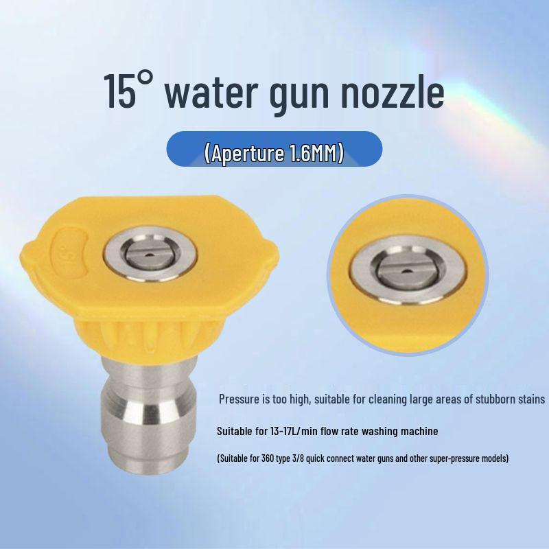 High-Pressure Car Washer Nozzle: Quick-Connect Water Gun for Home Cleaning