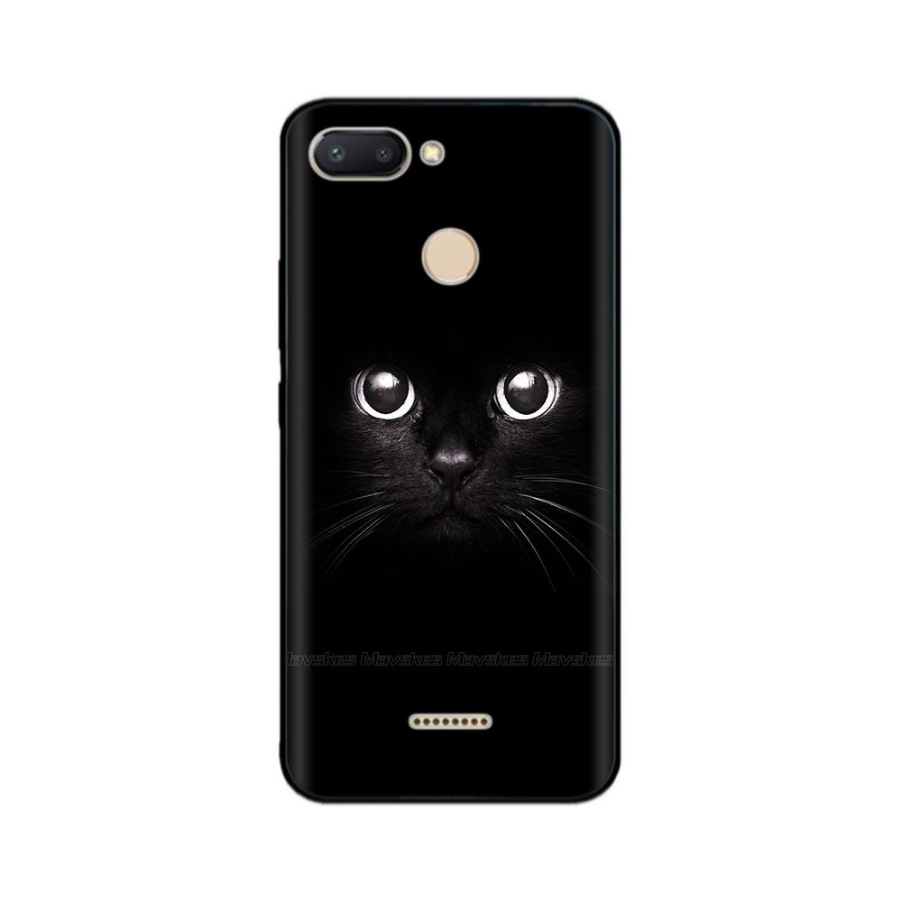 Silicone Case For Xiaomi Redmi 6A Case Cute Soft TPU Phone Case For Xiaomi Redmi 6 Redmi 6A Redmi6A a6 redmi6 Funda Cover Coque