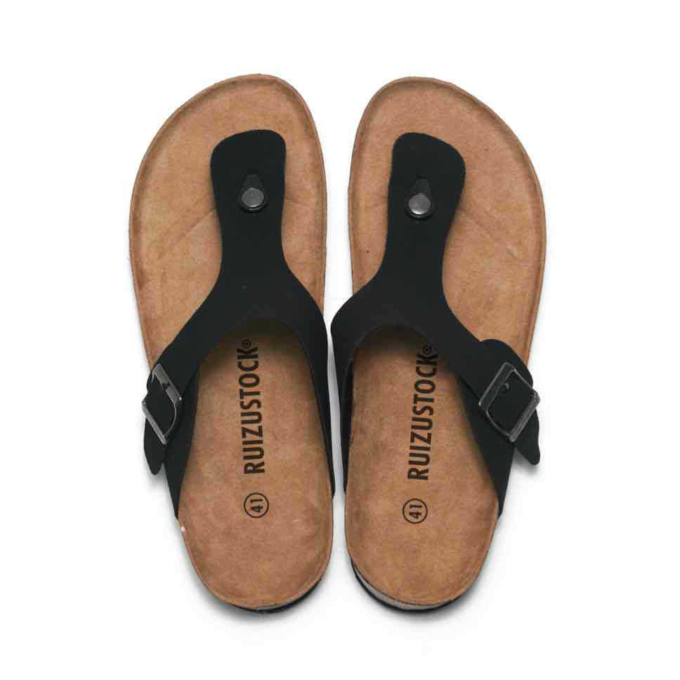 2026 Product Spring/Summer Men's Cork Slippers Women's Herringbone Slippers Student Beach Shoes Water Pine Cool Slippers