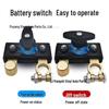 Pure Copper Car Battery Disconnect Switch with Small Master Switch for Negative Pole