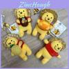 Pooh Bear Cartoon Plush 13cm Animal Keychain With Soft Pp Cotton For Bags And Phone Decor