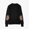 Burberry Damen S Merinowolle Strick Karomuster Flicken Bempton 8075008