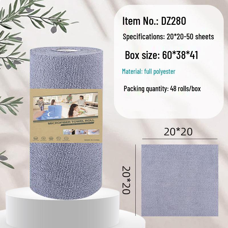 Thick Tearable Kitchen Towels - Absorbent & Easy-to-Clean Dishwashing Wipes