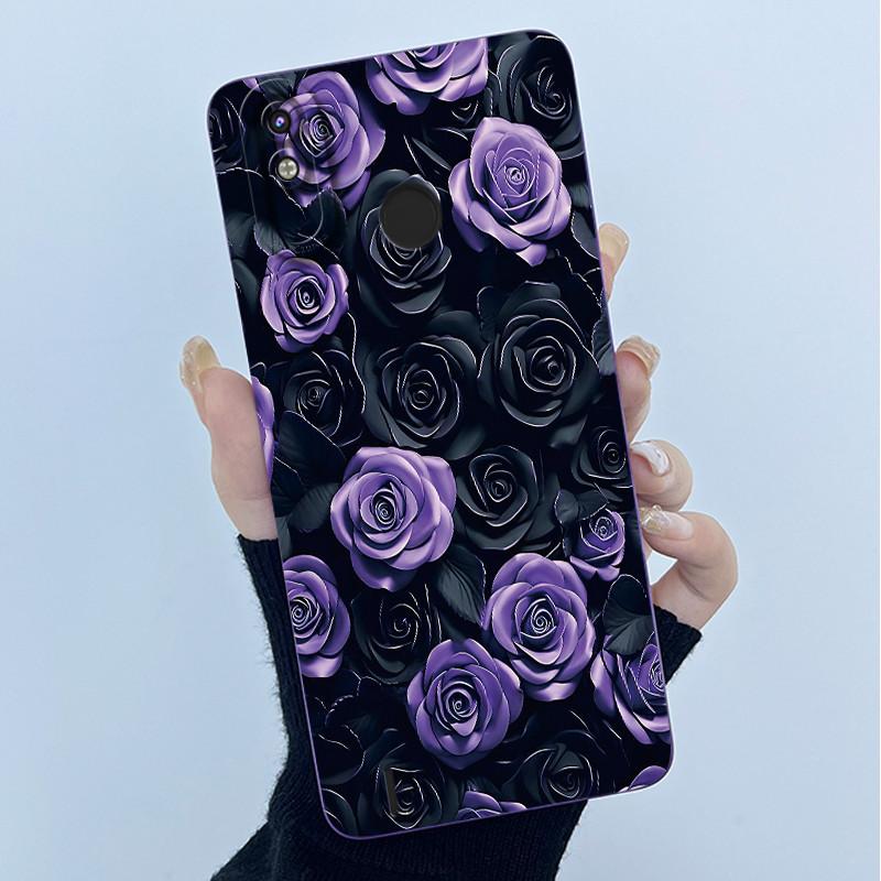 For Tecno Spark 4 Lite KC8S / Pop 3 Plus Casing Spark4 Lite Silicone Phone Case Sweet Printing Shell Lovely Painted Back Cover