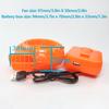 6V Battery Box Cooling Fan for Cartoon Doll Dinosaur Suit Inflatable Micro Blower USB Interface Fan