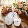 Spiral Flower Arrangement Tool - Versatile Bouquet Stem Holder for Lightweight Plastic Planting Aid for Vases, Indoor Plant Holder
