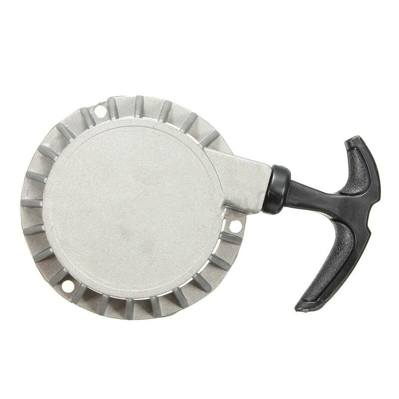 AA92-Pull Start Recoil Starter For 49CC Mini Moto Pocket Dirt Pit Bike ATV Aluminum