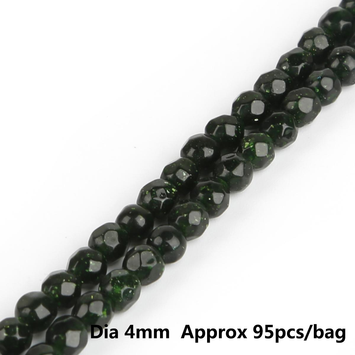 

Натуральний камінь Темно-зелений пісковик Гранований круглий розсипний бісер 15 дюймів 4 6 8 10 12 мм Виберіть розмір для аксесуарів для виготовлення ювелірних виробів 4mm 95pcs