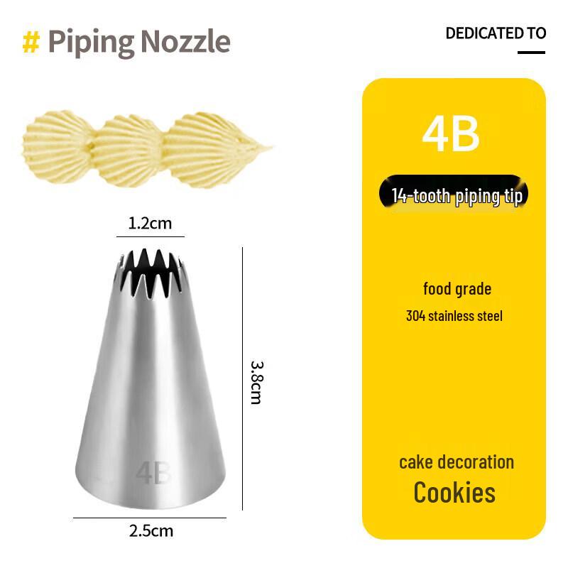 Star Piping Nozzle Baking Tool Set