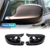 High Quality 2pcs M Style Black Side Mirror Covers Replacement For BMW X3 F25 X1 E84 Pre-LCI 2010 2011 2012 2013
