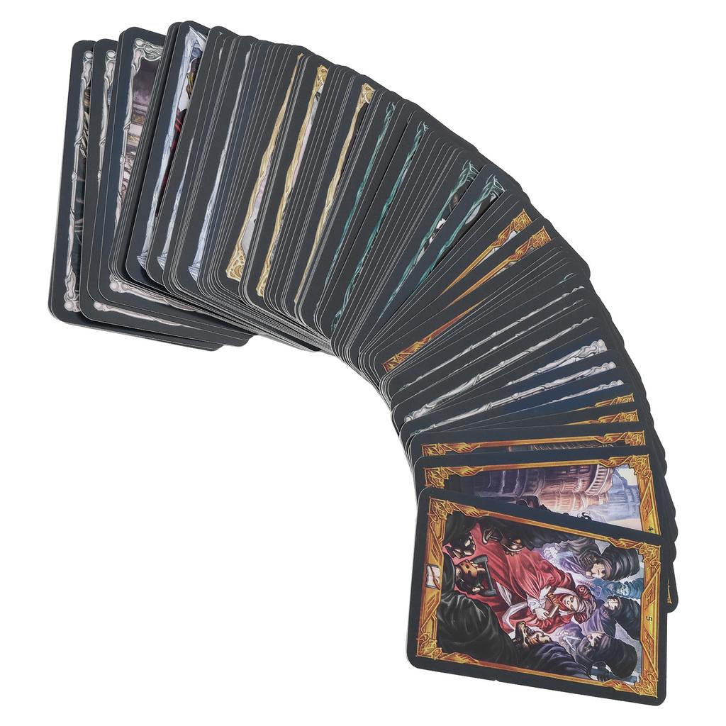 Versión en inglés Cartas de tarot en papel Cartas de adivinación Juego de mesa interactivo Cartas