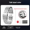 B5000 Small Silver Nugget metal watchband case For Casio 3459 G-SHOCK GMW-B5000 modified Stainless steel Watch Strap accessories