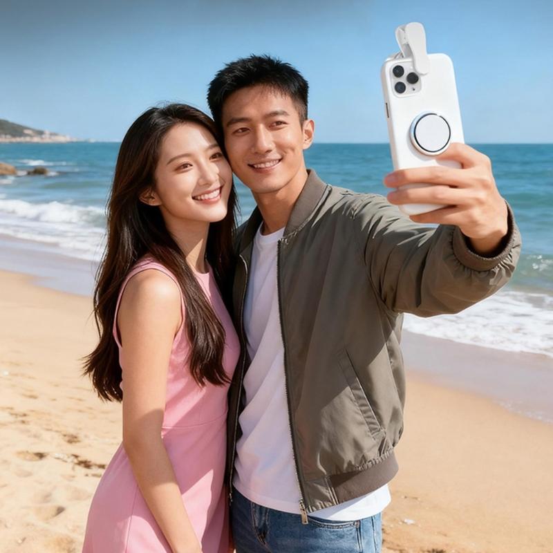 Pevný kovový rám Širokoúhlý telefonní objektiv 10x se 120stupňovým záběrem Zařízení s vysokým rozlišením pro ostré fotografie