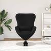 Egg Chair Black 63 X 73 X 90 Cm Fabric