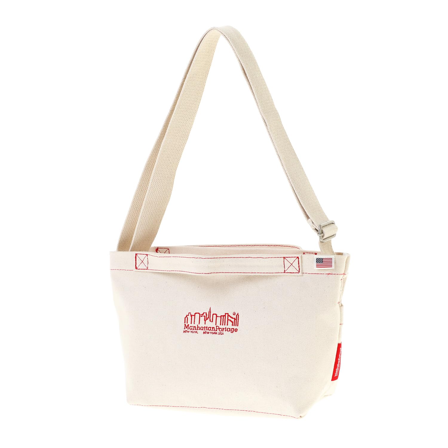 

Genuine Product Shoulder Bag Pine Street Shoulder Bag Canvas Lite 25 [Manhattan Portage] [Official] NTL/RED