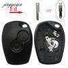 jingyuqin 2 Buttons Car Key Shell For Renault Dacia Modus Clio 3 Twingo Kangoo 2 Remote Fob Case