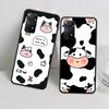 New Cute cow print Phone Case For Redmi Note 13 Pro 5G Plus 12 12C 10 10A 10C 9 9A 9C 9T 8 8A K60 K70 Pro Xiaomi Cover 7 7A 6 6A