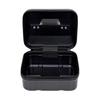 Portable Fishing Accessory Box with Handle MultiCompartment Zippered Tackle Storage