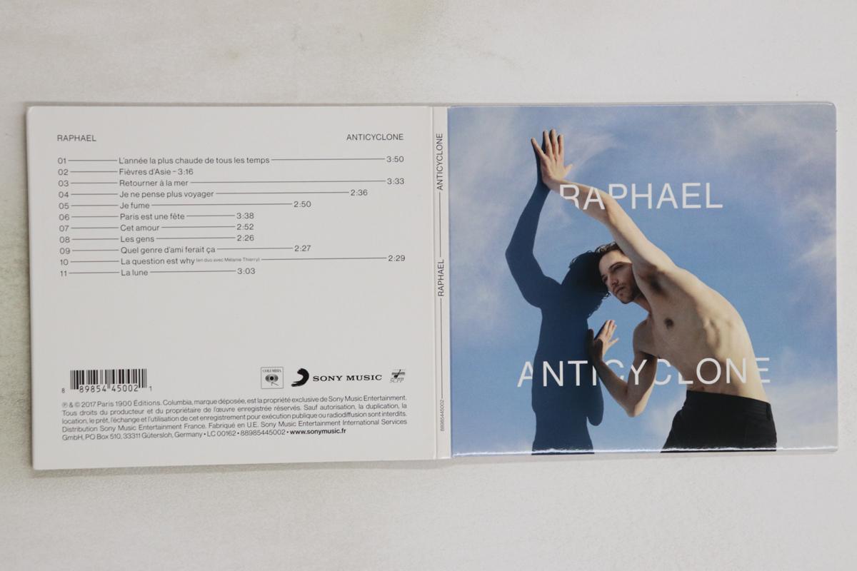 

CD RAPHAEL - Anticyclone 88985445002 COLUMBIA 2017 France Pop Used