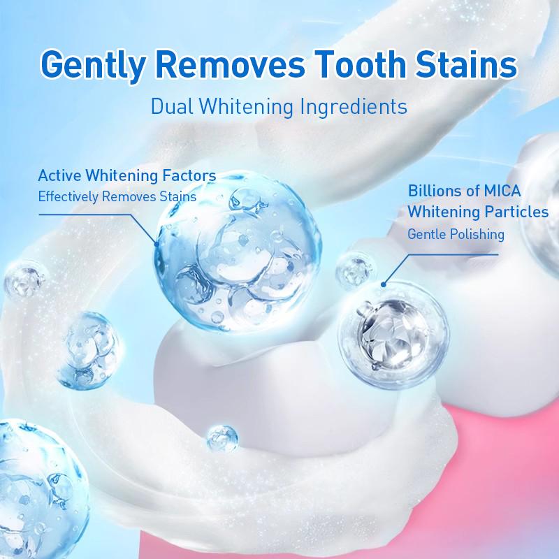 Crest 3D White Baking Soda Toothpaste Whitening Stain Removal Deep Clean Fresh Breath Oral Care