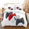 Galaxy Universe Gaming Comforter Cover Twin Size ,Gamer Duvet Cover Sets For Boys Used To Gamer Room Decor,Teens Video Equipment