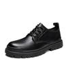 Newest Classic Business Men'S Dress Shoes Fashion Platform Shoes Formal Wedding Shoes Men Lace-Up Black Office Oxford Shoes For Men